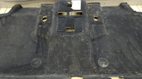 Rear floor covering BMW X5 F15 14-18 black, dry cleanable