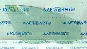 Front right door glass Audi Q7 4L 10-15 scratches