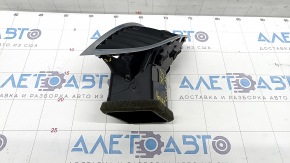 Right dashboard air duct Audi Q7 4L 10-15 with chrome, broken guides, broken vertical adjustment