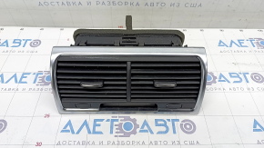 Central dashboard duct Audi Q7 4L 10-15 with chrome