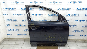 Bare front right door Audi Q7 4L 10-15 black LC9X, made, dents, polished 0.2