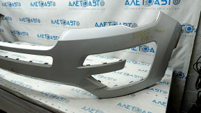 Front bumper upper part Ford Explorer 16-17 rest, white, pressed, scratches