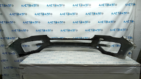 Front bumper upper part Ford Explorer 16-17 rest, white, pressed, scratches