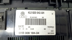 Climate control Audi Q7 4L 10-15 bump on chrome, broken mount