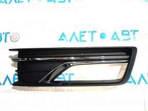 Front bumper grille side right VW Passat b8 16-19 USA under fog lights