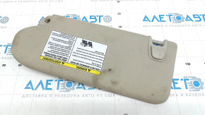 Right visor Nissan Murano z52 15-18 gray, without hook, for dry cleaning