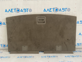 Audi Q7 4L 10-15 trunk floor for 3 rows of seats, beige, broken handle, broken rear handle cover, rust