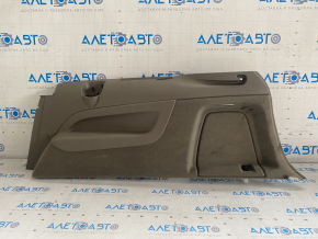 Right arch trim Audi Q7 4L 10-15 for 3 rows, beige, scratches, rust