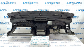 Torpedo front panel with AIRBAG Audi Q7 4L 10-15 beige, broken fasteners, scratches, for dry cleaning