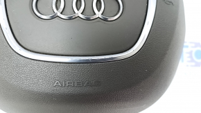 Airbag in steering wheel driver Audi Q7 4L 10-15 beige, pokes on chrome