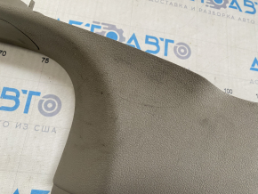 Door sill trim inner right Audi Q7 4L 10-15 beige, scratches