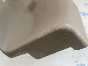 Rear pillar trim lower left Audi Q7 4L 10-15 beige, scratches