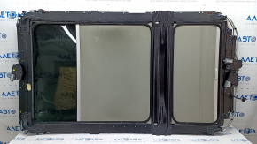Sunroof assembly Audi Q7 4L 10-15 panorama, beige curtain, scratch, for dry cleaning