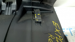 Ford Explorer 16-19 trunk opening trim black, broken fastener, scratches