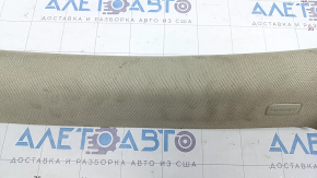 Front pillar trim left Audi Q7 4L 10-15 beige, cloth, dry cleanable