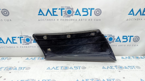 Rear glass pillar trim left Ford Explorer 16-19 black gloss, scratches