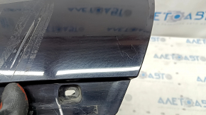 Rear glass pillar trim left Ford Explorer 16-19 black gloss, scratches