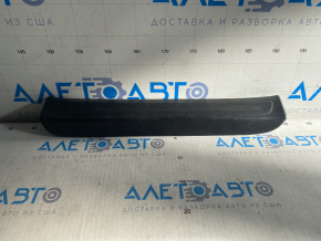 Door sill trim rear left outer Audi Q7 4L 10-15 black, scratches, broken guide