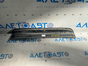 Door sill trim rear left outer Audi Q7 4L 10-15 black, scratches, broken guide