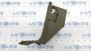 Front pillar trim left lower Audi Q7 4L 10-15 beige, for dry cleaning