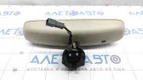 Interior mirror Audi Q7 4L 10-15 with auto-dimming, beige, for cleaning