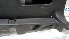 Right arch trim Ford Explorer 16-19 black, worn, scratches, broken fastener