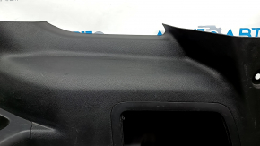 Right arch trim Ford Explorer 16-19 black, worn, scratches, broken fastener