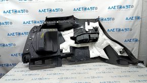 Right arch trim Ford Explorer 16-19 black, worn, scratches, broken fastener