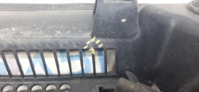 Windscreen wiper grille plastic Fiat 500 12-19 torn seal, broken, scratches