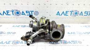 Right turbine BMW X5 F15 14-18 4.4T with pipes, 103k