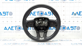 Naked steering wheel Dodge Challenger 15-19 leather black, scratches