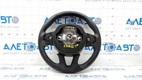 Naked steering wheel Dodge Challenger 15-19 leather black, scratches
