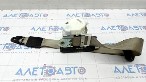 Passenger seat belt Audi Q7 4L 10-15 beige, dry cleanable