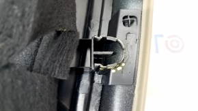 Door trim card front left Audi Q7 4L 10-15 beige, molding under wood gloss, BOSE, scratches, for cleaning, torn, under seat memory, broken fastening, cracked