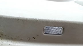 Door trim card front left Audi Q7 4L 10-15 beige, molding under wood gloss, BOSE, scratches, for cleaning, torn, under seat memory, broken fastening, cracked