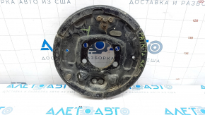 Rear right brake drum housing Jeep Patriot 11-17 without parking brake mechanism, with cylinder