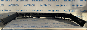 Rear bumper bare upper part Audi Q7 4L 10-15 black, with absorber, scratches