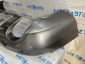 Rear bumper bare lower part Audi Q7 4L 10-15 silver, scratches