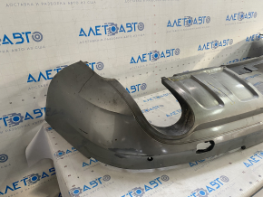 Rear bumper bare lower part Audi Q7 4L 10-15 silver, scratches