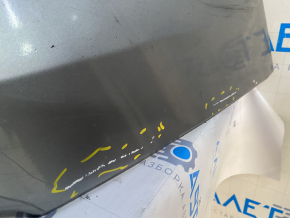Rear bumper bare lower part Audi Q7 4L 10-15 silver, scratches