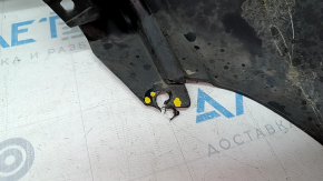 Rear bumper lower part Ford Explorer 16-17 structure, scratches, tear, broken fasteners