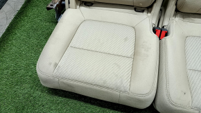 Rear row of seats 3rd row Ford Explorer 16-19 rag beige, dry clean, break