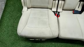 Rear row of seats 2nd row Ford Explorer 16-19 beige cloth, dry cleanable