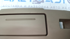 Window lifter control trim with ashtray rear right Audi Q7 4L 10-15 beige, scratches