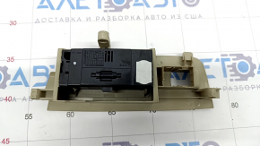 Window lifter control trim with ashtray rear left Audi Q7 4L 10-15 beige