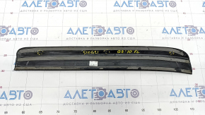 Door sill trim front left outer Audi Q7 4L 10-15 black, scratches, broken fasteners