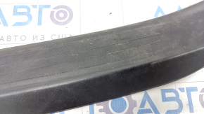 Door sill trim front left outer Audi Q7 4L 10-15 black, scratches, broken fasteners