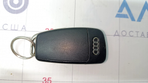 Key Audi Q7 4L 10-15 4 buttons, scratches, missing fragment, cannot be ejected