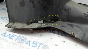 Front left fender liner VW Tiguan 12-17 rest, cracks