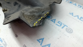 Front left fender liner VW Tiguan 12-17 rest, cracks